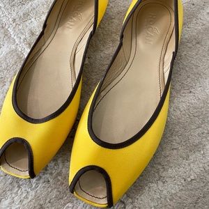 Hogan Satin Ballerina